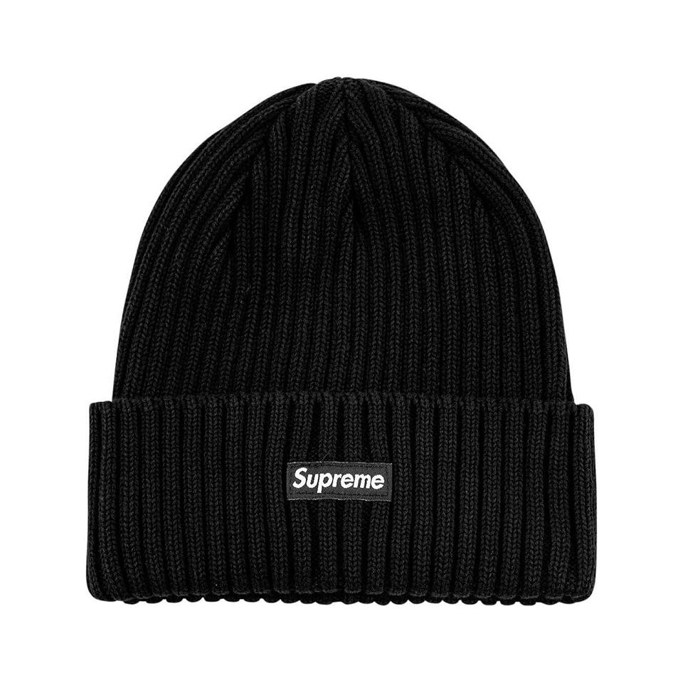 Sombreros Supreme Overdyed Logo Beanie Negras | Supreme 523JJ